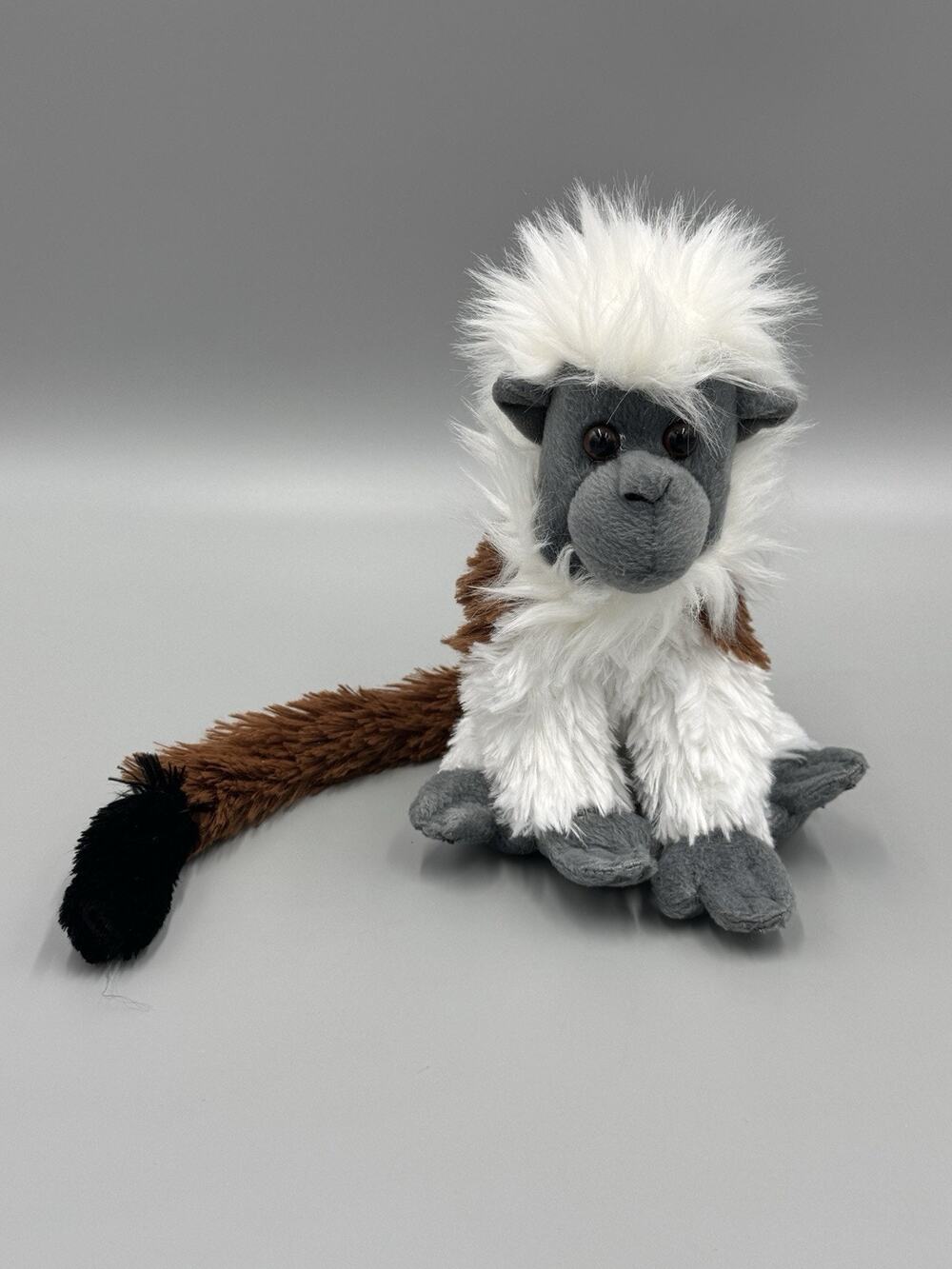 Wild Republic Cotton Top Tamarin Monkey Plush Small 7” Stuffed Animal